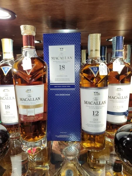 Selezione di whisky Macallan